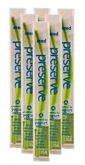 Toothbrush, Preserve, Travel Case, Adult Medium, Color: Grass Green, 6 pack