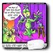 Londons Times Funny Aliens Cartoons - Alien Standup Comedy - Mouse Pads Image