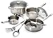 WearEver Stainless Steel Cook  Strain 10 Piece Cookware Set