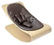 Bloom Coco Stylewood Baby Lounger with Seat Pad, Natural Frame, Henna Brown