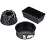 Kaiser 4006932755304 Mini-Backformen-Set, 3-teilig antihaftbeschichtet