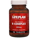 Lifeplan Vitamin B Complex Mega Potency Timed Release 380mg 60 Tablets