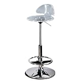 Review LumiSource BS-ACRYLIC / LumiSource Acrylic Hydraulic Barstool