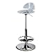 LumiSource Acrylic Hydraulic Barstool