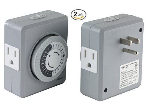 Instapark tu19 24-hour 15 amp heavy-duty plug-in mechan…