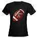 Artsmith, Inc. Women's Dark T-Shirt Football Equals Life
