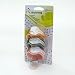 Swinxs Wristbands Orange, Grey, Pink