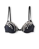 Spiegel Necklace Print Bikini Swimsuit Bra Top by Newport News