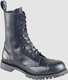 Dr Martens 10 Eye Cap Toe Getta Grip Boot Black Fine Haircell
