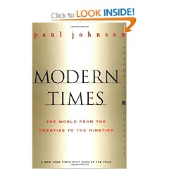 Modern Times Revised Edition: World from the Twenties to the Nineties, the (Perennial Classics)