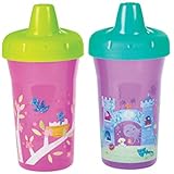 The First Years Simple Sippy Cup - 9oz, 2 pack, Pink and Purple