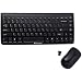 Verbatim 97472 Mini Wireless Slim Keyboard and Mouse (Black)