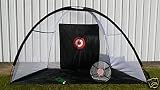 3 in 1 Golf Driving, Chipping, Putting practice net combo with driving mat