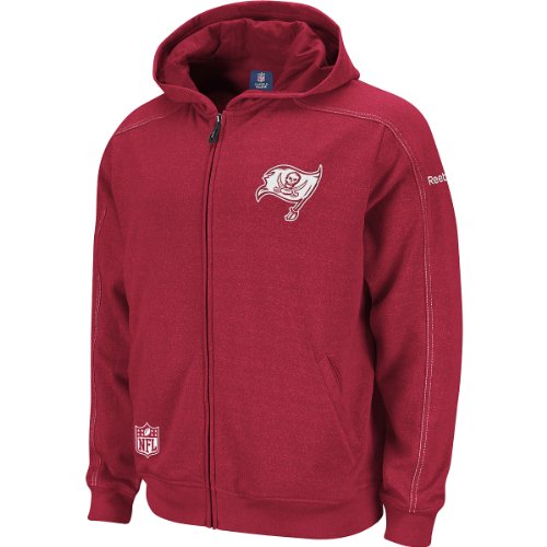 Reebok Tampa Bay Buccaneers Sideline Static Storm Hooded Sweatshirt Medium