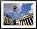 Bank of England and Royal Exchange, City of London, London, England, United Kingdom Framed Art Poster Print by Jean Brooks, 39x31