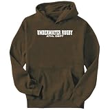 Hoodie Mens Brown  Underwater Rugby ATHL DEPT  Sports Medium