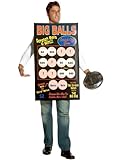 Big Balls Scratch Off Ticket Costume Adult Funny Halloween 2011 Big Balls Scratch Off Ticket Costume Adult Funny Halloween 2011