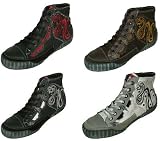 GBX 7 Eye Cap Toe Fabric Boot