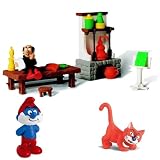 Schleich Gargamel's Lab with Azrael, and Papa Smurf