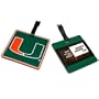 Miami FL Hurricanes PVC Bag/Luggage Tag from Team Golf