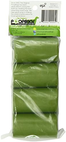 PoopBags Pet Business Magazine Award Winning Dog Waste Bags, 4-Pack