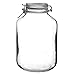 Bormioli Rocco Large Glass Fido Canning Jar - 5 Liter