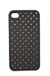 Black Bling Shimmer iPhone 4S Case (Compatible with Apple iPhone 4S, iPhone 4)