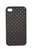 Black Bling Shimmer iPhone 4S Case (Compatible with Apple iPhone 4S, iPhone 4)