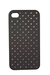 Black Bling Shimmer iPhone 4S Case (Compatible with Apple iPhone 4S, iPhone 4)