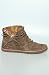 Sugar The District Bootie in Brown,Shoes for Women
