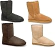 Women's Classic Short UGG Boots, CHESTNUT, Size 6