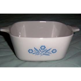 Corning Ware Blue Cornflower 700 ml Handled Pan -- P-43-B by 