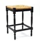 Carolina Classic 24" Hawthorne Counter Stool 16.5x16.5x24, Antique  Black
