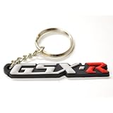 Suzuki GSXR 600 750 1000 KEYCHAIN KEY RING FOB LOGO DECAL MOTORCYCLE by KapscoMoto