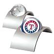 Texas Rangers MLB Spinning Desk Clock