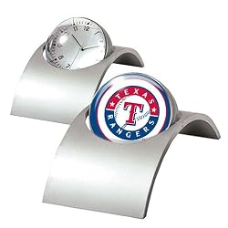 Texas Rangers MLB Spinning Desk Clock by Great American Products
