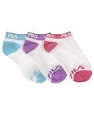 Fila Boys Classic Contrast 3-Pack Running Socks (Sizes 6 - 13)