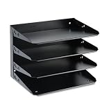 MMF264R4HBK - 4-Tier Multi-Tier Steel Horizontal Organizer