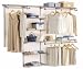 Rubbermaid Configurations 3- to 6-foot Deluxe Custom Closet Kit, White, #3H8800