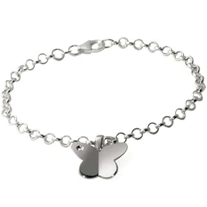 Goldmaid Damen-Armband 925 Sterlingsilber 1 Diamant 0,01 ctFo A2891S
