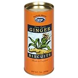 Norfolk Manor Pure Butter Ginger Biscuits, 7-Ounce Canister (Pack of 4)
