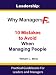 Leadership: Why Managers Fail, 10 Mistakes to Avoid When Managing People (Practical Guidebooks For Leaders and Managers, Volume 1)