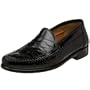 Brass Boot Men's Napoli Loafer,Black,11 M