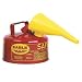 Eagle 1 Gallon Type 1 Gasoline Safety Can With Funnel #UI10FS