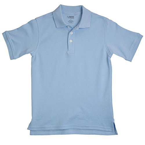 French Toast Short Sleeve Interlock Knit Polo Boys
