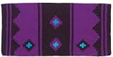 Mayatex Saddle Blanket - Apache - Black and Purple