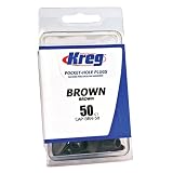 Kreg CAP-BRN-50 Brown Plastic Plugs... by Kreg