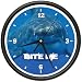 SHARK Wall Clock great white teeth fisherman jaws art