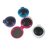 Pop-Up Hairbrush with Mirror (case of 8)