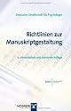 Richtlinien zur Manuskriptgestaltung